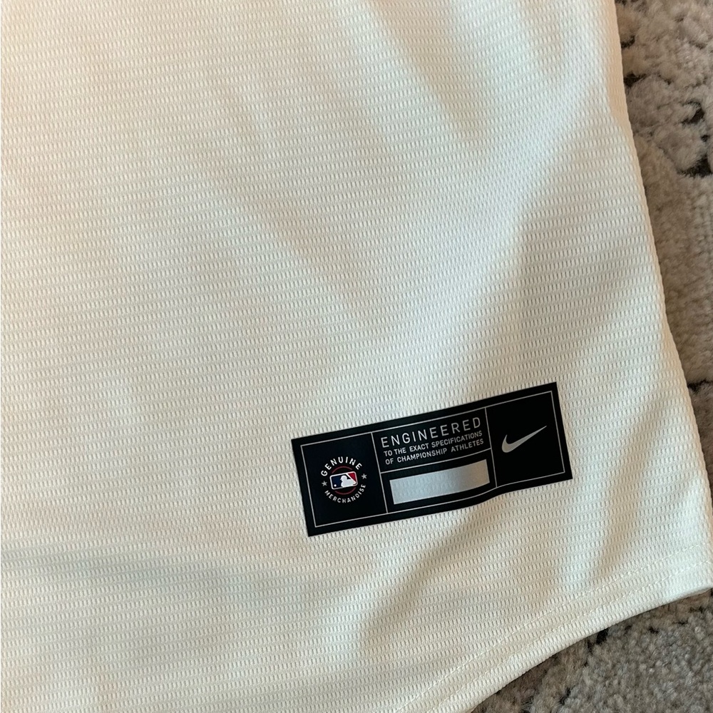 Nike Authentic San Francisco Giants Cream MLB Baseball Jersey Men's Sz: XL - Picture 4 of 5